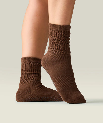 Scrunch Grip Socks